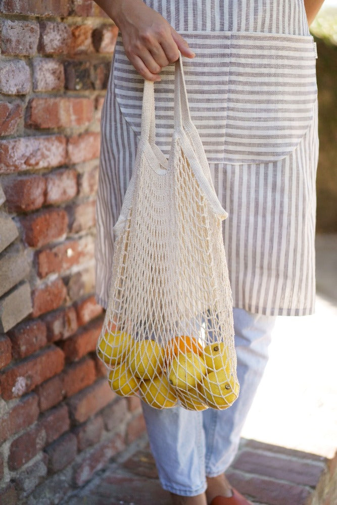 Cotton mesh grocery bag – SANDARA