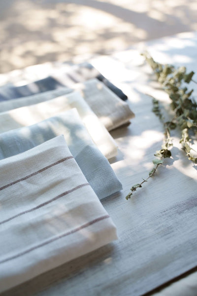 Linen Napkins Set, Handmade Cloth Napkins, Washed Linen Napkins, Table Linens, Towels, Table Decor, Square Napkins, Great Gift, Made in USA