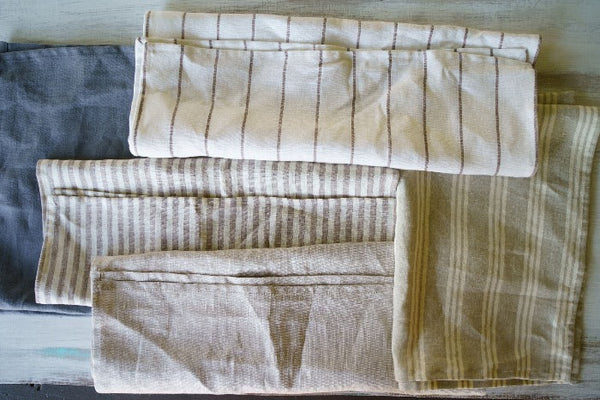 sandara, linen towel, tea towel, linen napkins, flax towel, pure linen towel, linen kitchen towels, linen bath towel, linen dish towels, linen towel set, kitchen gift, gift for hostees, eco friendly gift, sustainable gift, mothers day gift