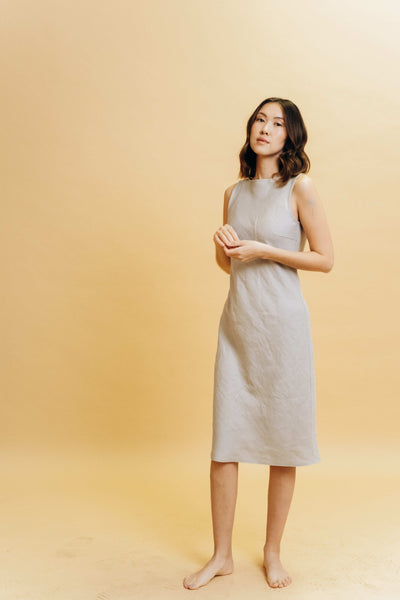 FREYA midi straight dress