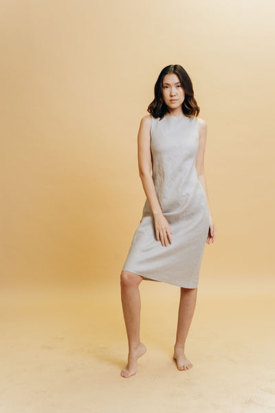 FREYA midi straight dress