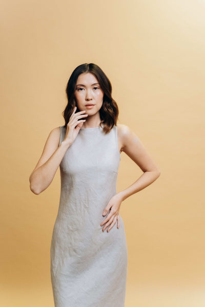 FREYA midi straight dress