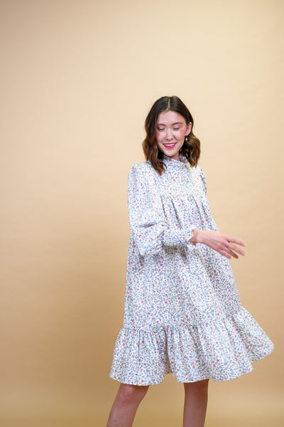 SANDARA Voluminous Midi dress