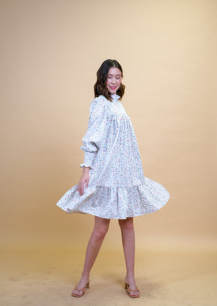 SANDARA Voluminous Midi dress