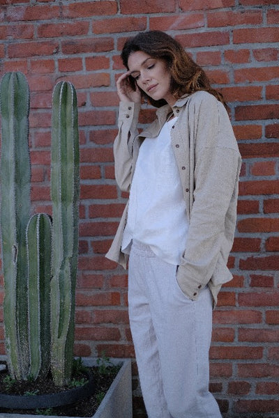 loose pants, black white pants, beach pants, summer pants, spring pants, sandara, linen trousers, women linen pants, pants with pockets, women linen clothing, made in usa pants, minimalist pants, grey fall pants, sustainable pants, linen pants women, fall pants, linen clothes USA, linen joggers women, office pants