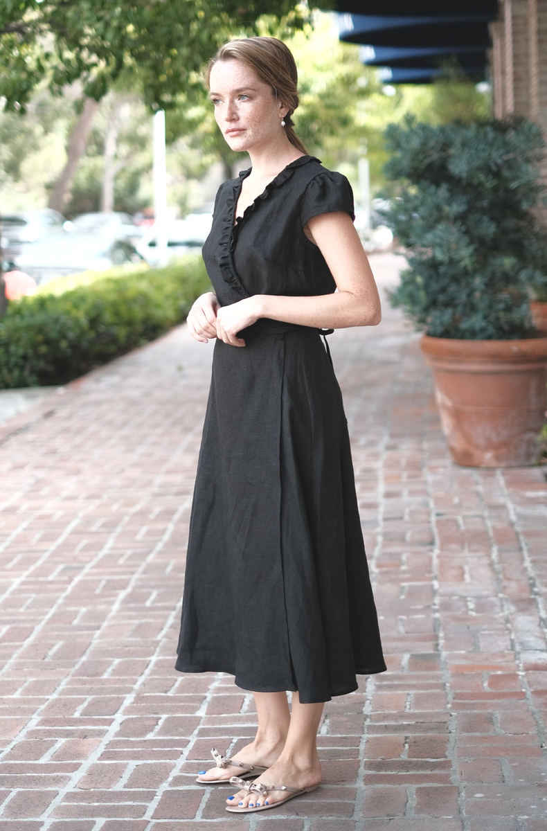 LINEN DRESSES – Tagged linen dress – SANDARA