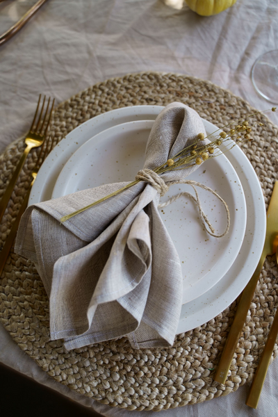 Linen Napkins Set, Handmade Cloth Napkins, Washed Linen Napkins, Table Linens, Towels, Table Decor, Square Napkins, Great Gift, Made in USA