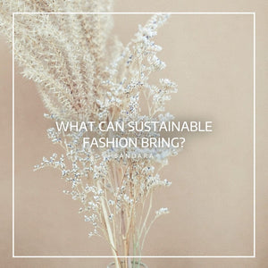 What can sustainable fashion bring?