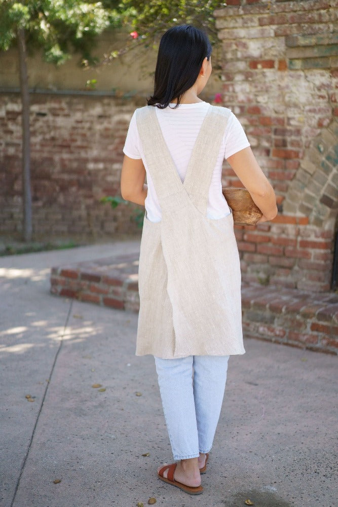 DELIY｜LINEN LENO WEAVE APRON スピックアンドスパン DELIY（デリー）】LINEN LENO WEAVE APRONを使った人気