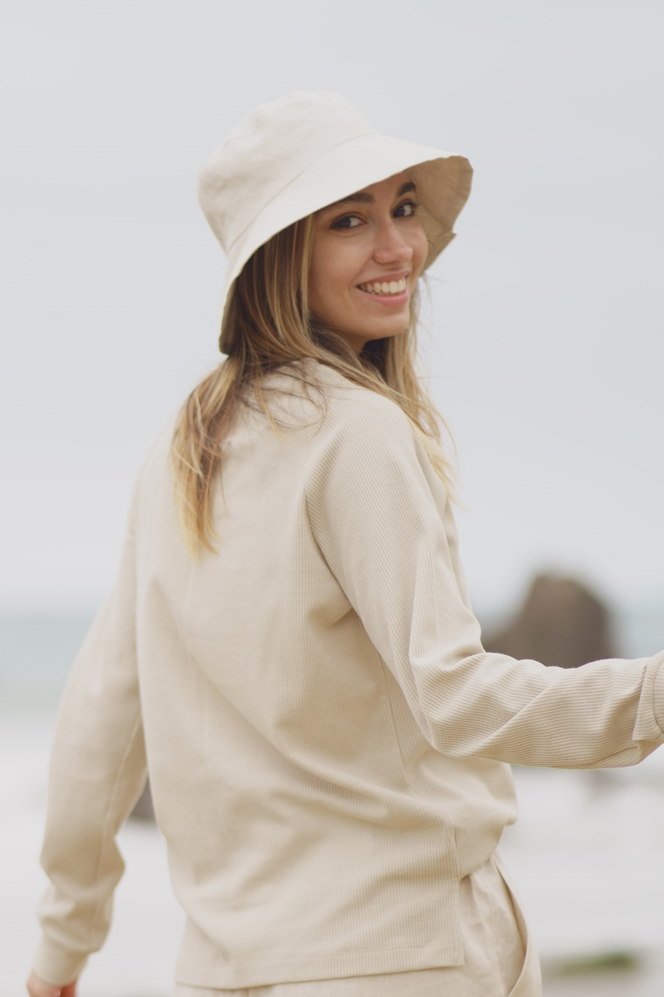 Ladies linen sun hot sale hat